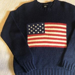 The Limited American Flag Sweater Size Small